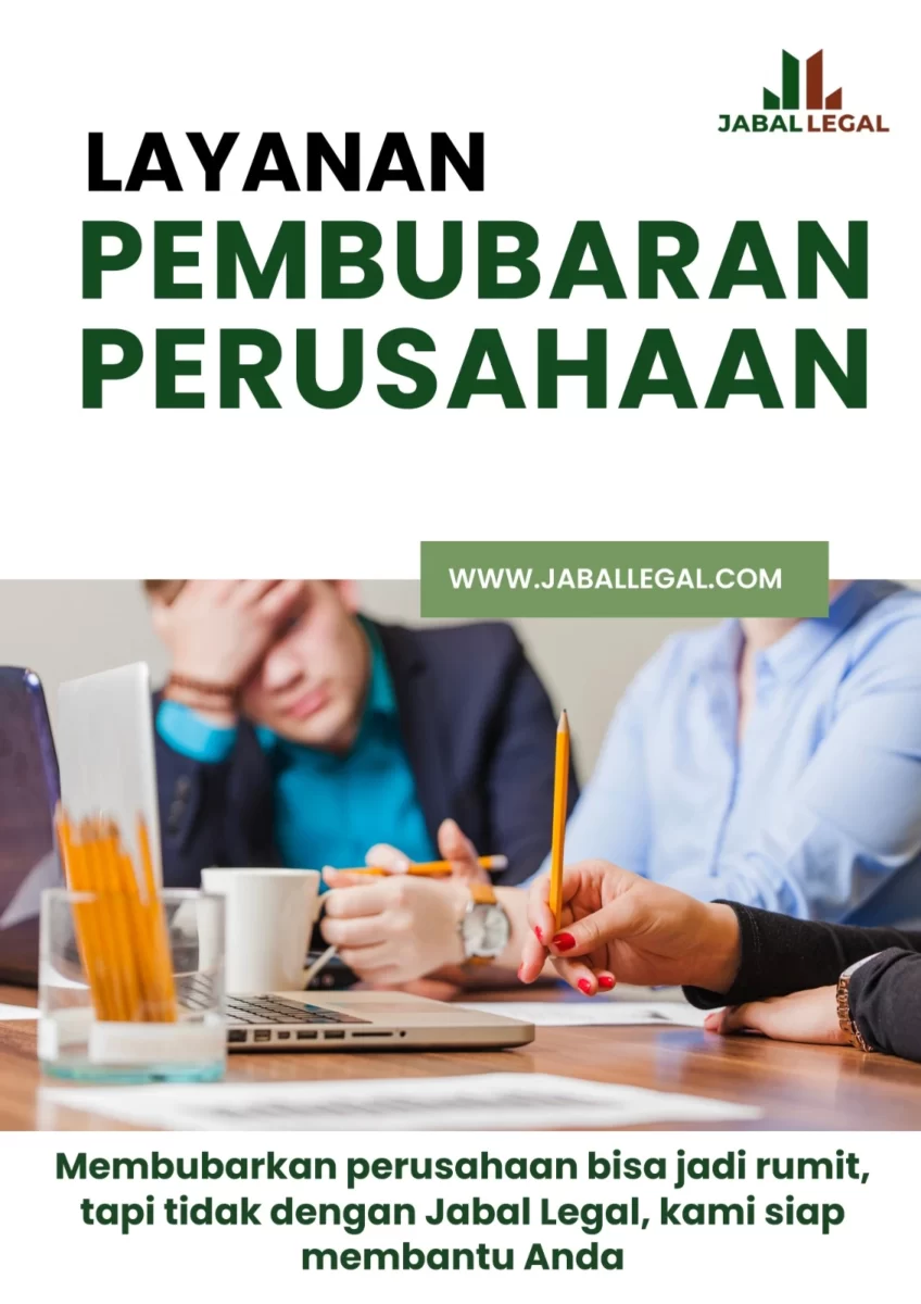 layanan pembubaran perusahaan