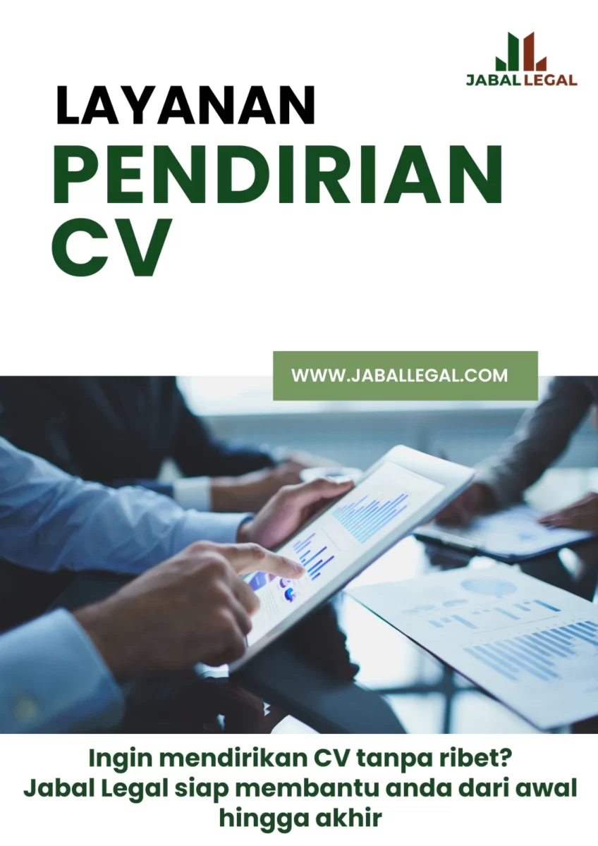 jasa pendirian cv