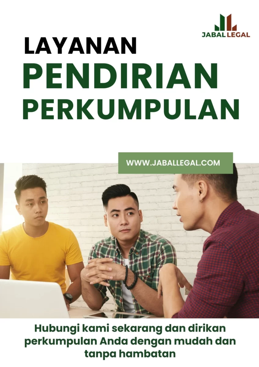 layanan pendirian perkumpulan
