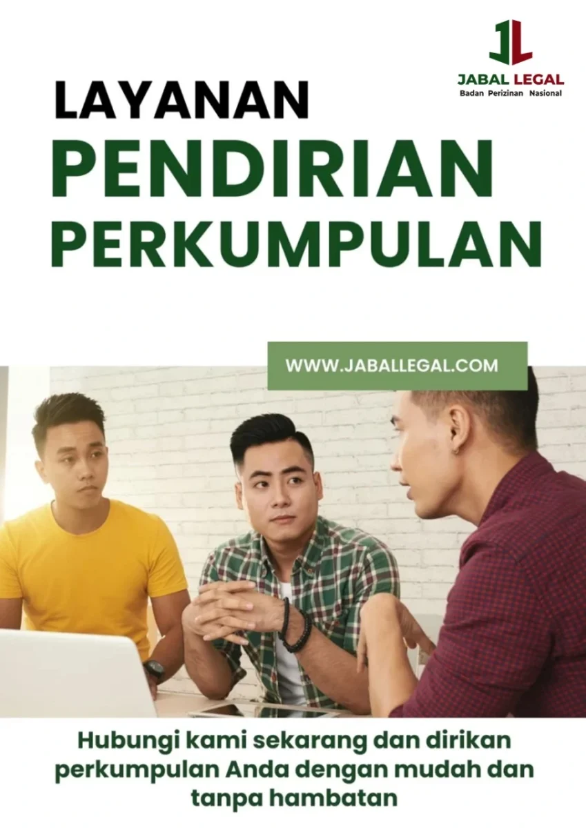 layanan pendirian perkumpulan