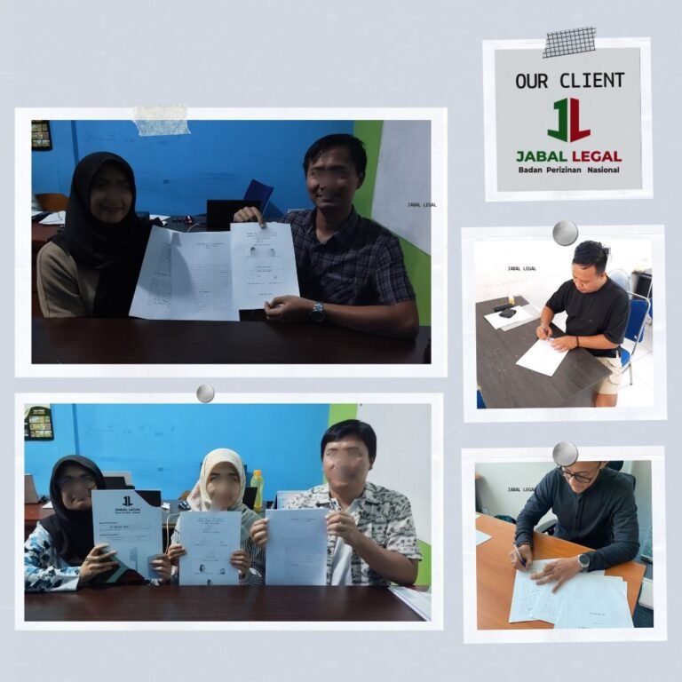 testimoni legalitas pendirian pt bandung