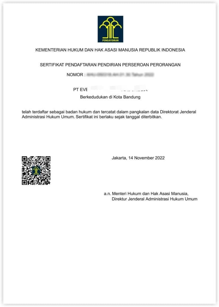contoh dokumen pendirian pt perorangan (2)