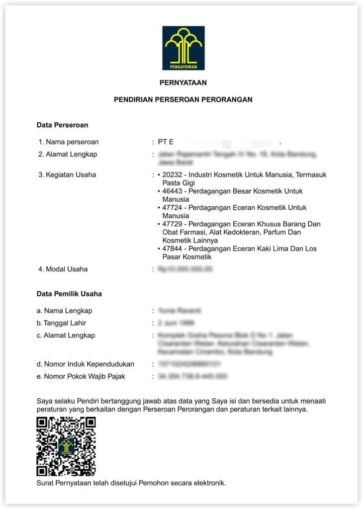 contoh dokumen pendirian pt perorangan (3)